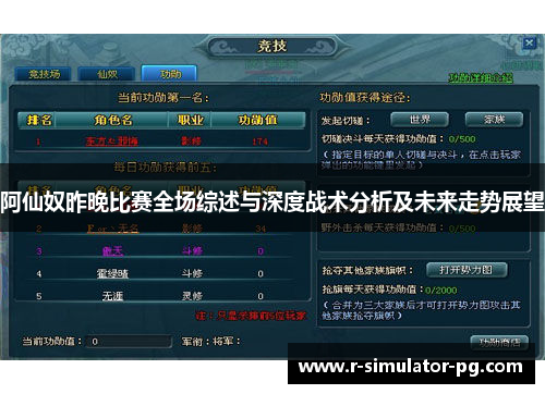 阿仙奴昨晚比赛全场综述与深度战术分析及未来走势展望
